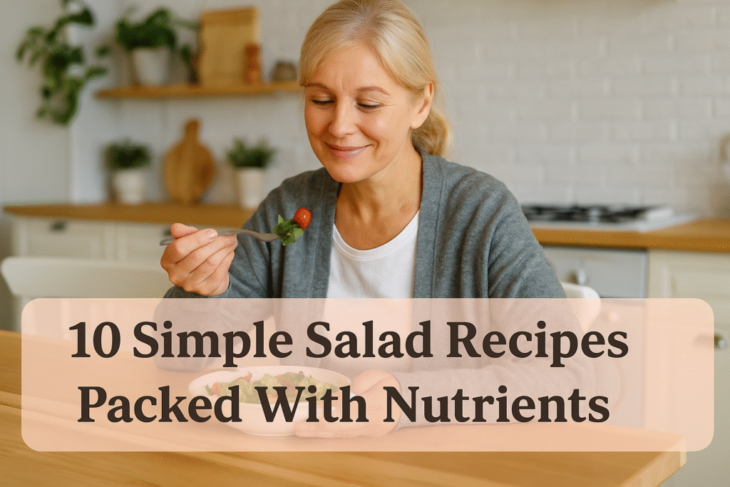 10 Simple Salad Recipes Packed With Nutrients 10 Simple Salad Recipes Packed With Nutrients
