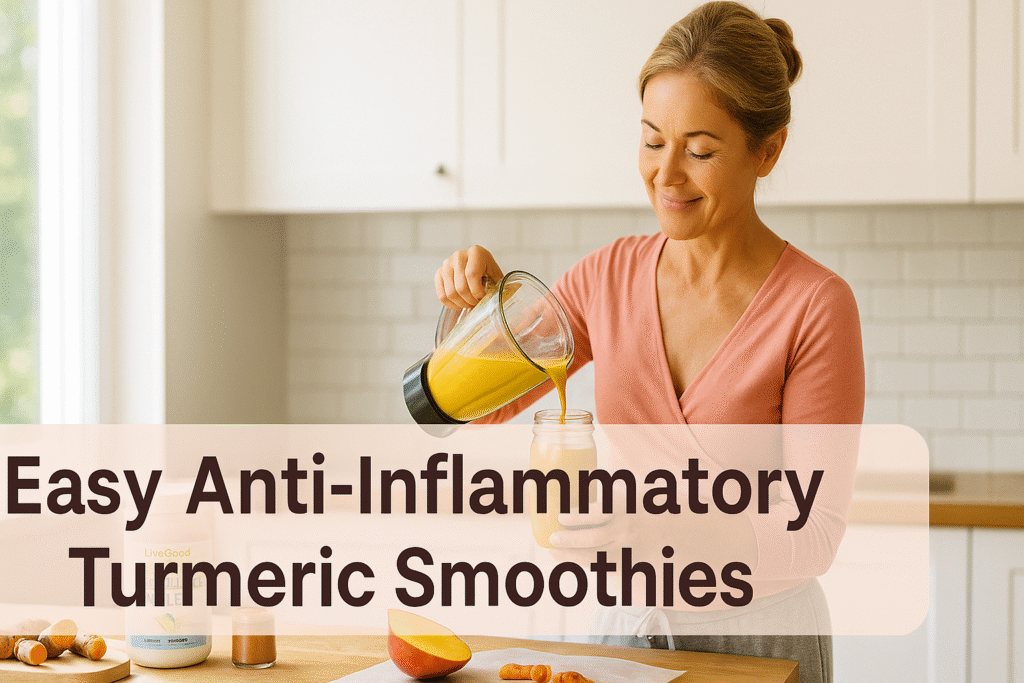 Easy Anti-Inflammatory Turmeric Smoothies Easy Anti-Inflammatory Turmeric Smoothies