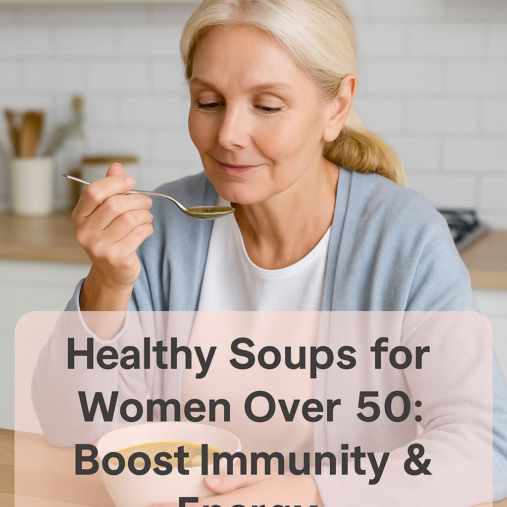 Healthy Soups for Women Over 50 Boost Immunity & Energy