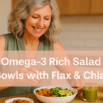 Omega-3 Rich Salad Bowls with Flax & Chia