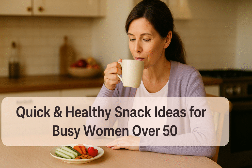 Quick & Healthy Snack Ideas for Busy Women Over 50