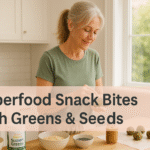 Superfood Snack Bites with Greens & Seeds