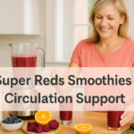 3 Super Reds Smoothies for Circulation Support