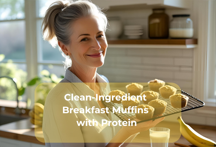 Clean-Ingredient Breakfast Muffins with Protein