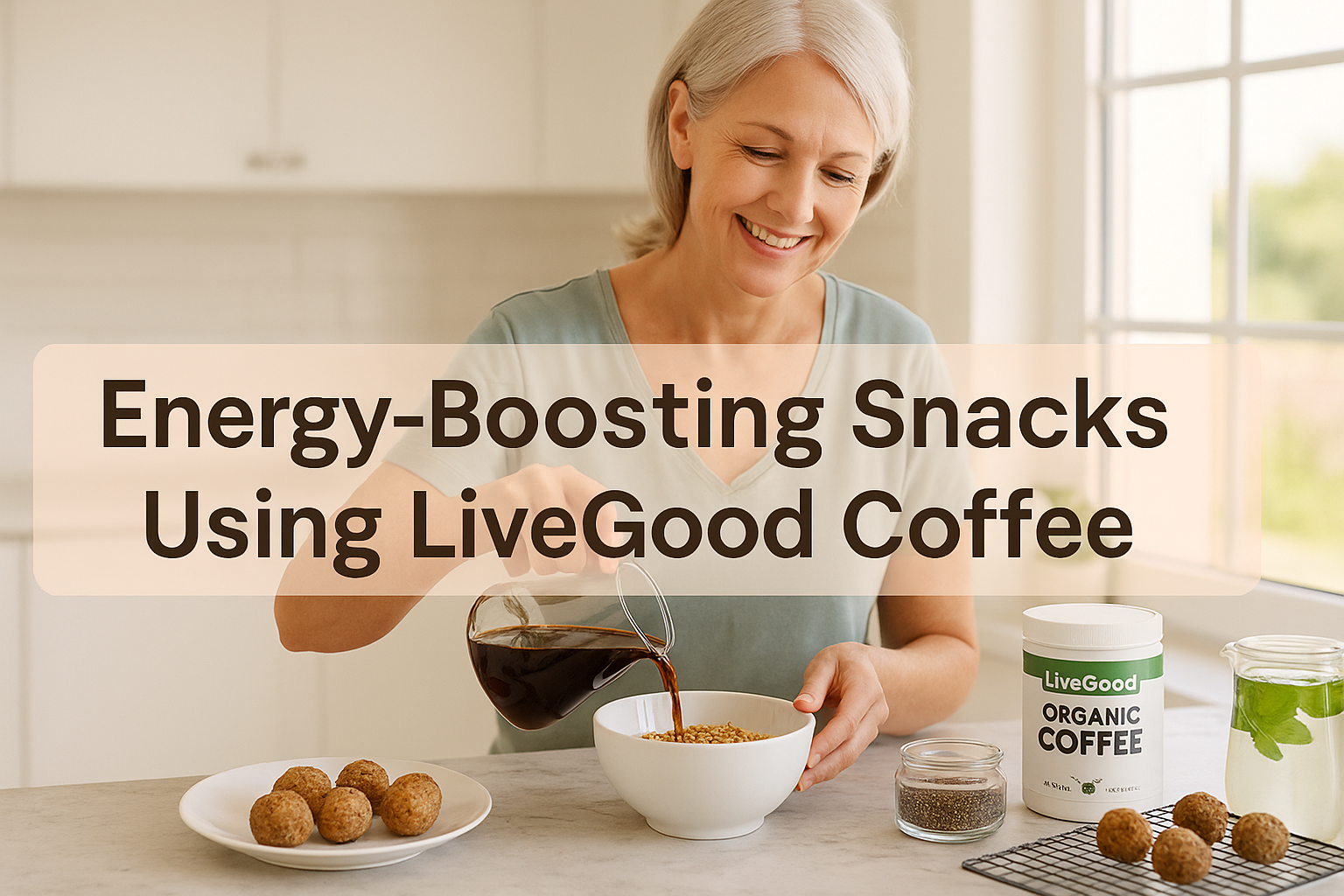 Energy-Boosting Snacks Using LiveGood Coffee - LiveGood Recipes