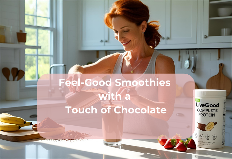 Feel-Good Smoothies with a Touch of Chocolate