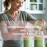 Gentle Detox Smoothies with Cucumber & Mint