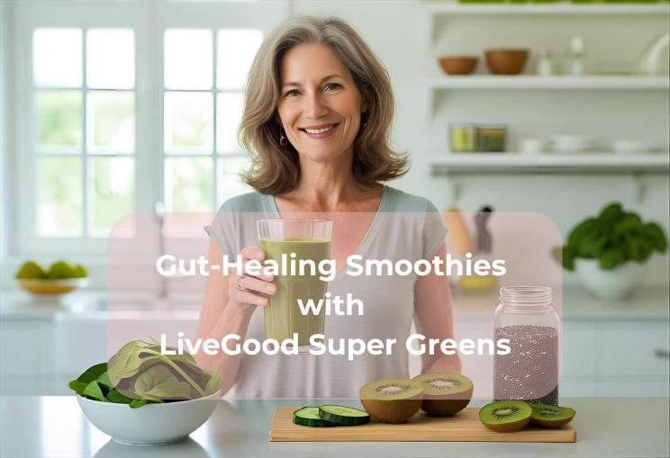 Gut-Healing Smoothies with LiveGood Super Greens Gut-Healing Smoothies with LiveGood Super Greens