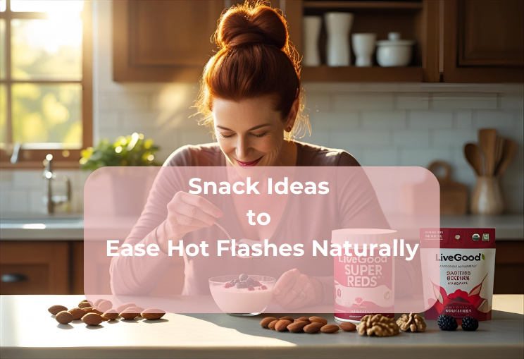 Snack Ideas to Ease Hot Flashes Naturally