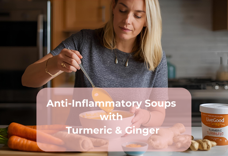 Anti-Inflammatory Soups with Turmeric & Ginger