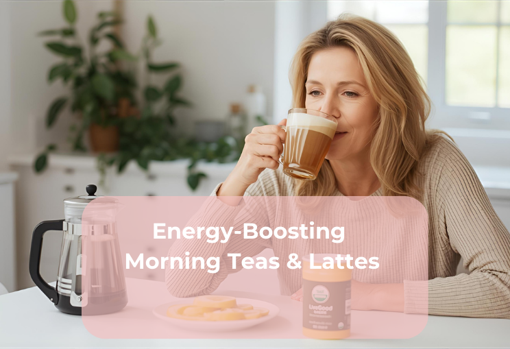 Energy-Boosting Morning Teas & Lattes