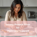 Savory Protein Bites for Hormone Support
