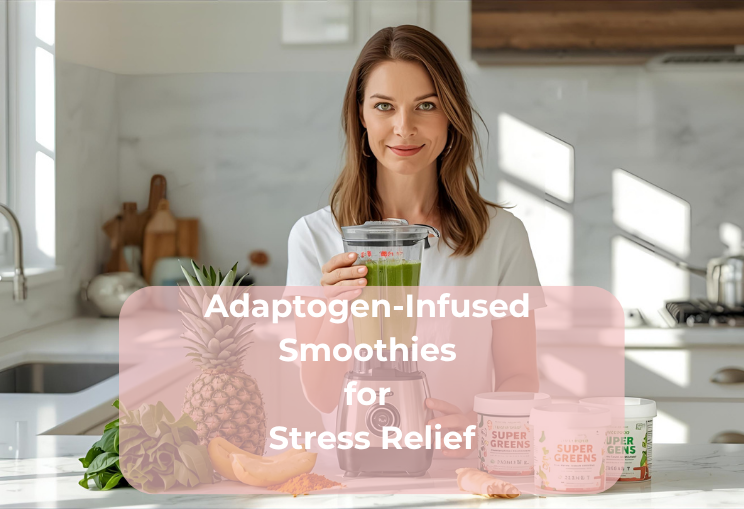 Adaptogen-Infused Smoothies for Stress Relief