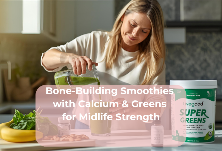 Bone-Building Smoothies with Calcium & Greens for Midlife Strength