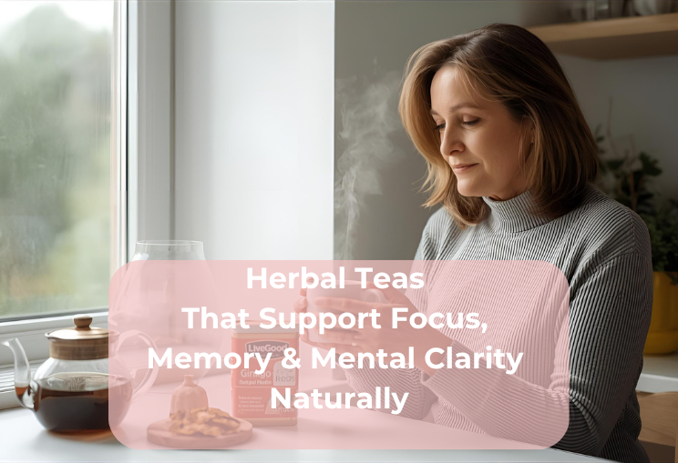 Herbal Teas That Support Focus, Memory & Mental Clarity Naturally