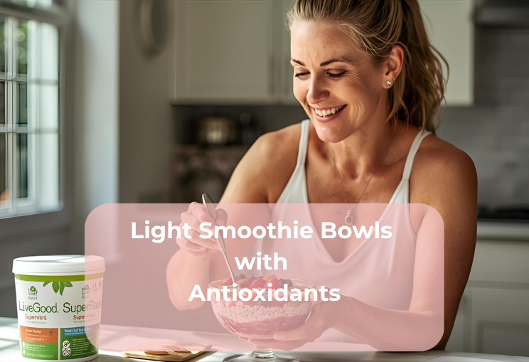 Light Smoothie Bowls with Antioxidants