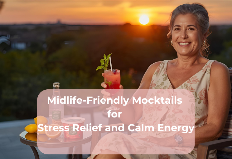 Midlife-Friendly Mocktails for Stress Relief and Calm Energy