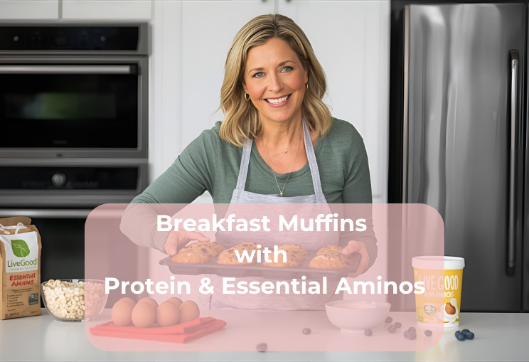 Breakfast Muffins with Protein & Essential Aminos