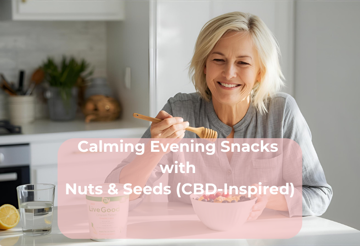 Calming Evening Snacks with Nuts & Seeds (CBD-Inspired)