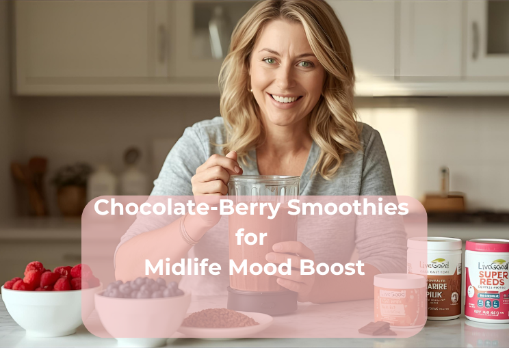 Chocolate-Berry Smoothies for Midlife Mood Boost