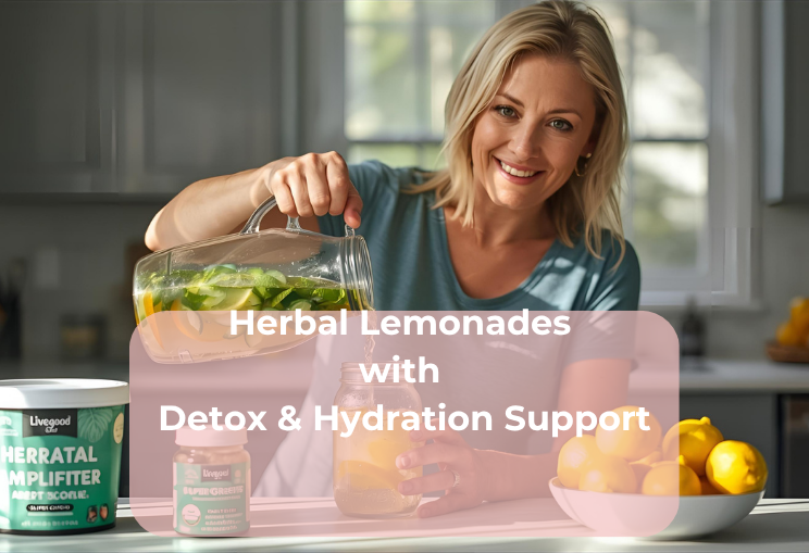 Herbal Lemonades with Detox & Hydration Support Herbal Lemonades with Detox & Hydration Support