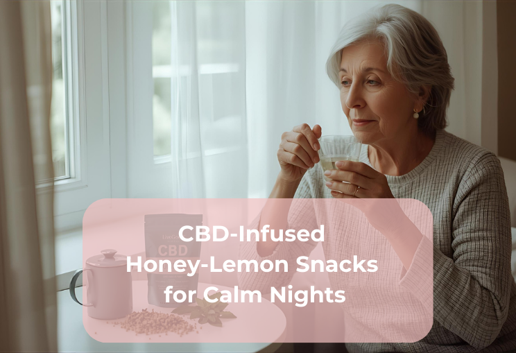 CBD-Infused Honey-Lemon Snacks for Calm Nights