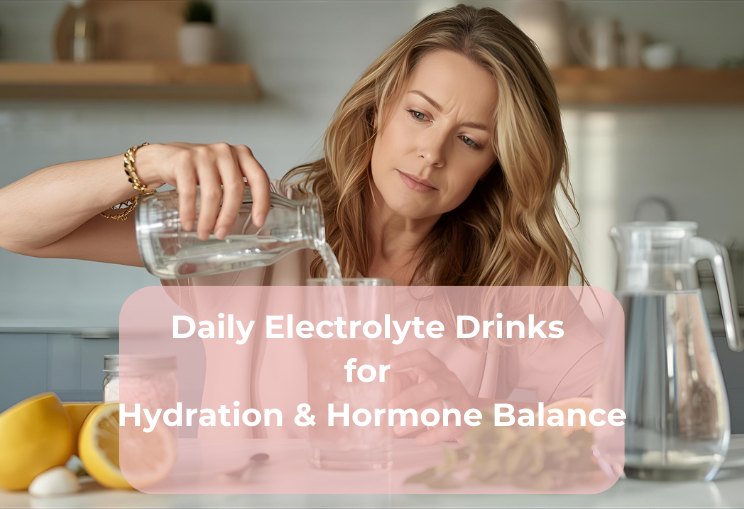 Daily Electrolyte Drinks for Hydration & Hormone Balance