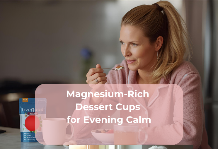 Magnesium-Rich Dessert Cups for Evening Calm