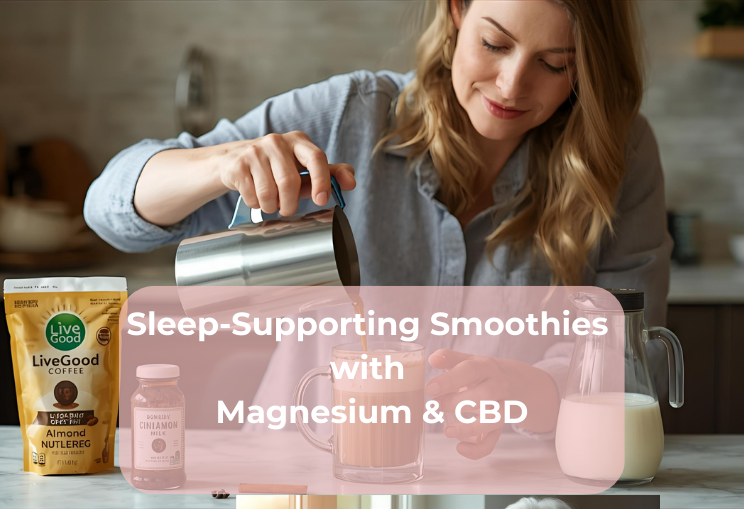 Sleep-Supporting Smoothies with Magnesium & CBD