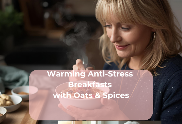 Warming Anti-Stress Breakfasts with Oats & Spices
