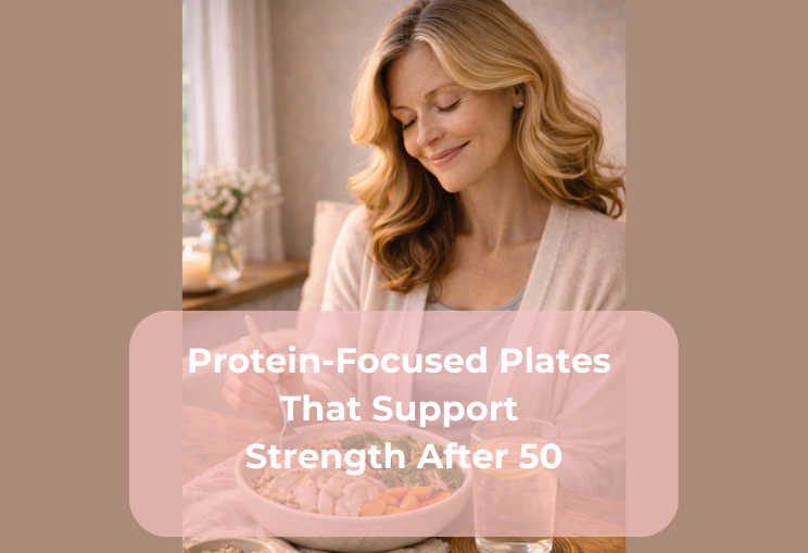 Protein-Focused Plates That Support Strength After 50