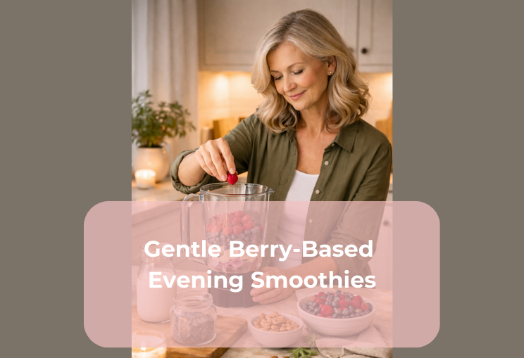 Gentle Berry-Based Evening Smoothies