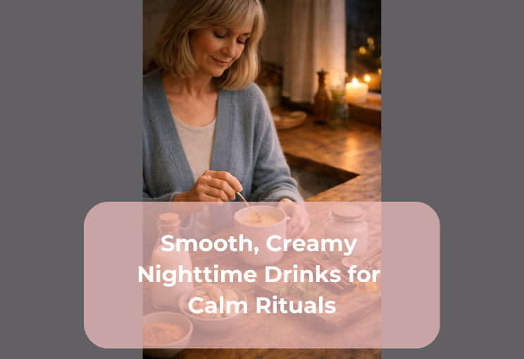 Smooth, Creamy Nighttime Drinks for Calm Rituals