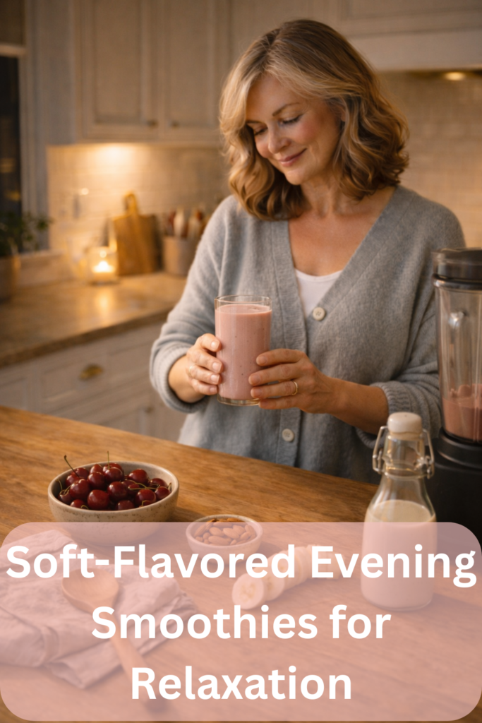 Soft-Flavored Evening Smoothies for Relaxation