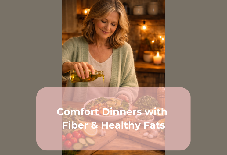 Comfort Dinners with Fiber & Healthy Fats
