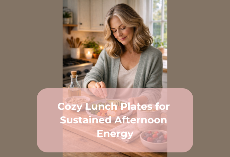 Cozy Lunch Plates for Sustained Afternoon Energy