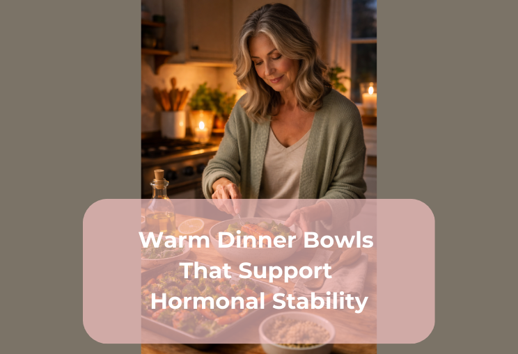 Warm Dinner Bowls That Support Hormonal Stability