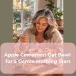 Apple Cinnamon Oat Bowl for a Gentle Morning Start