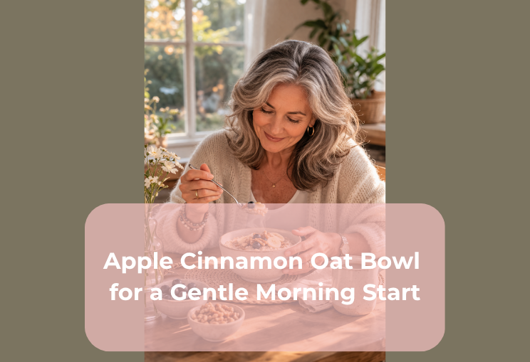 Apple Cinnamon Oat Bowl for a Gentle Morning Start