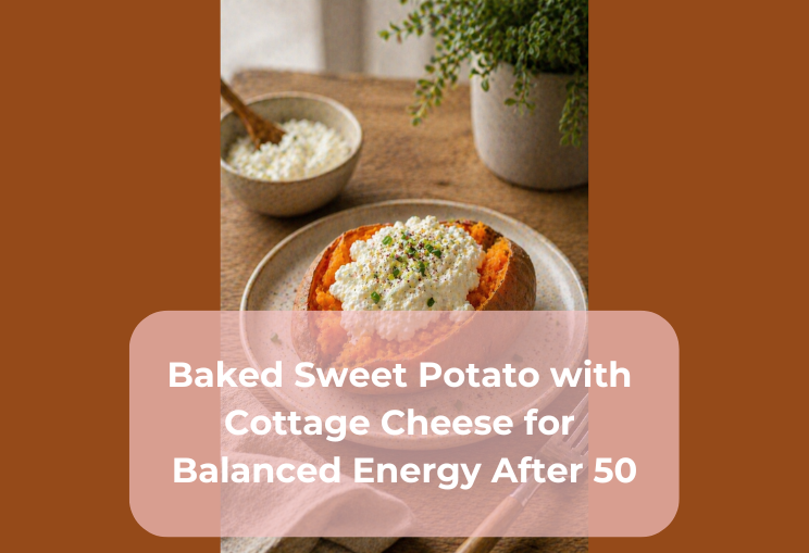 Baked Sweet Potato with Cottage Cheese for Balanced Energy After 50