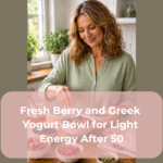 Fresh Berry and Greek Yogurt Bowl for Light Energy After 50