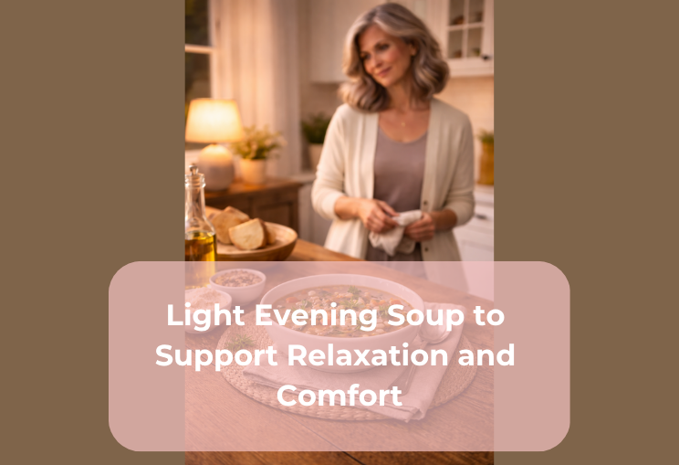 Light Evening Soup to Support Relaxation and Comfort