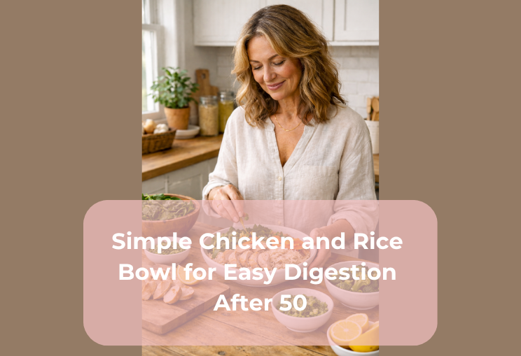 Simple Chicken and Rice Bowl for Easy Digestion After 50