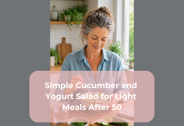 Simple Cucumber and Yogurt Salad for Light Meals After 50