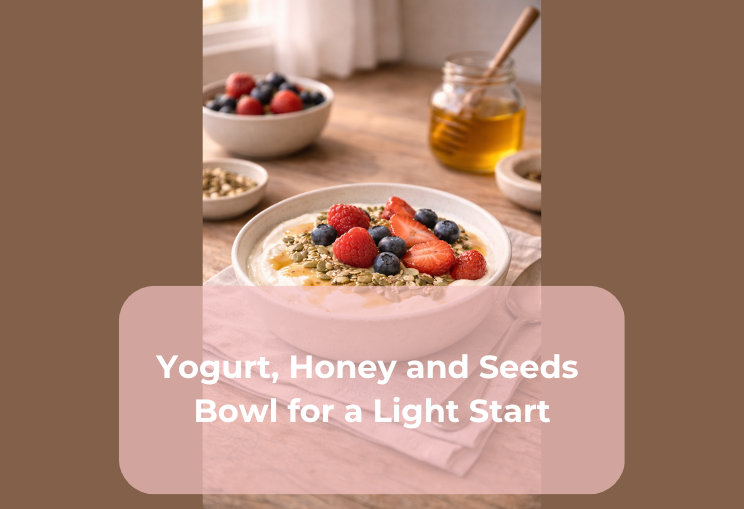 Yogurt, Honey and Seeds Bowl for a Light Start Yogurt, Honey and Seeds Bowl for a Light Start