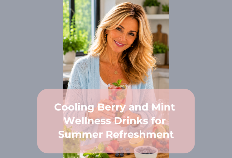 Cooling Berry and Mint Wellness Drinks for Summer Refreshment Cooling Berry and Mint Wellness Drinks for Summer Refreshment