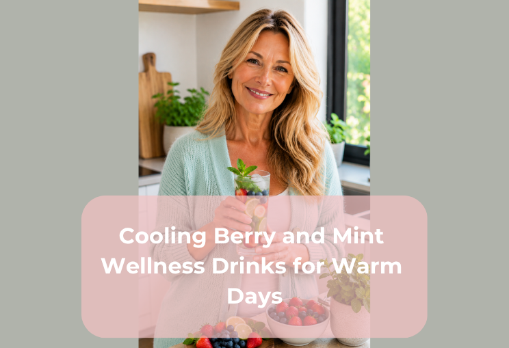 Cooling Berry and Mint Wellness Drinks for Warm Days Cooling Berry and Mint Wellness Drinks for Warm Days
