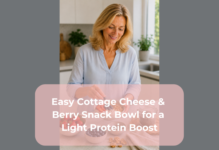Easy Cottage Cheese & Berry Snack Bowl for a Light Protein Boost