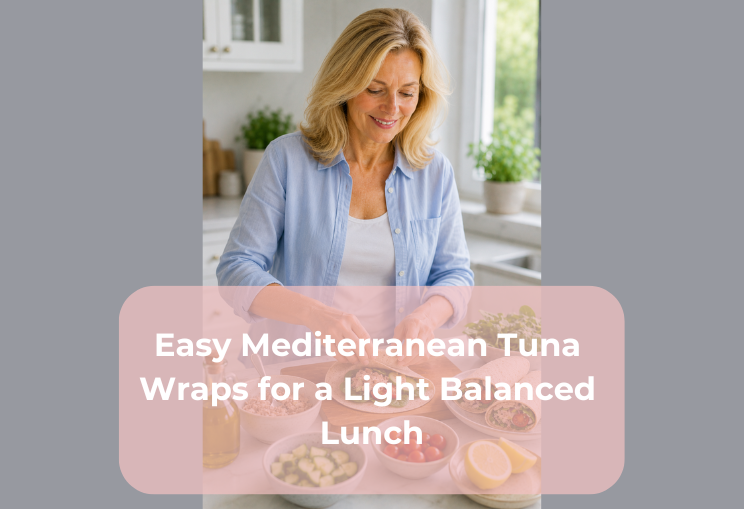 Easy Mediterranean Tuna Wraps for a Light Balanced Lunch Easy Mediterranean Tuna Wraps for a Light Balanced Lunch