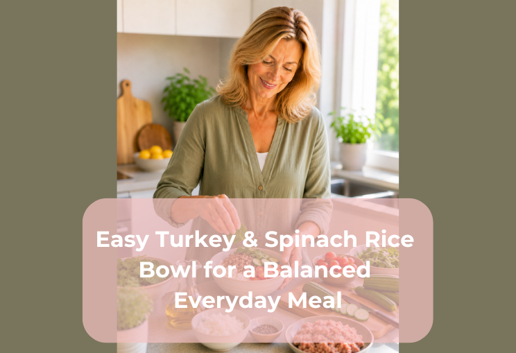 Easy Turkey & Spinach Rice Bowl for a Balanced Everyday Meal